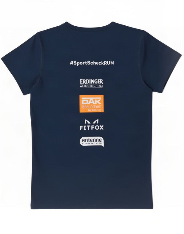 Maglietta grafica da uomo Under Armour Heat Gear Top Small Blu Navy