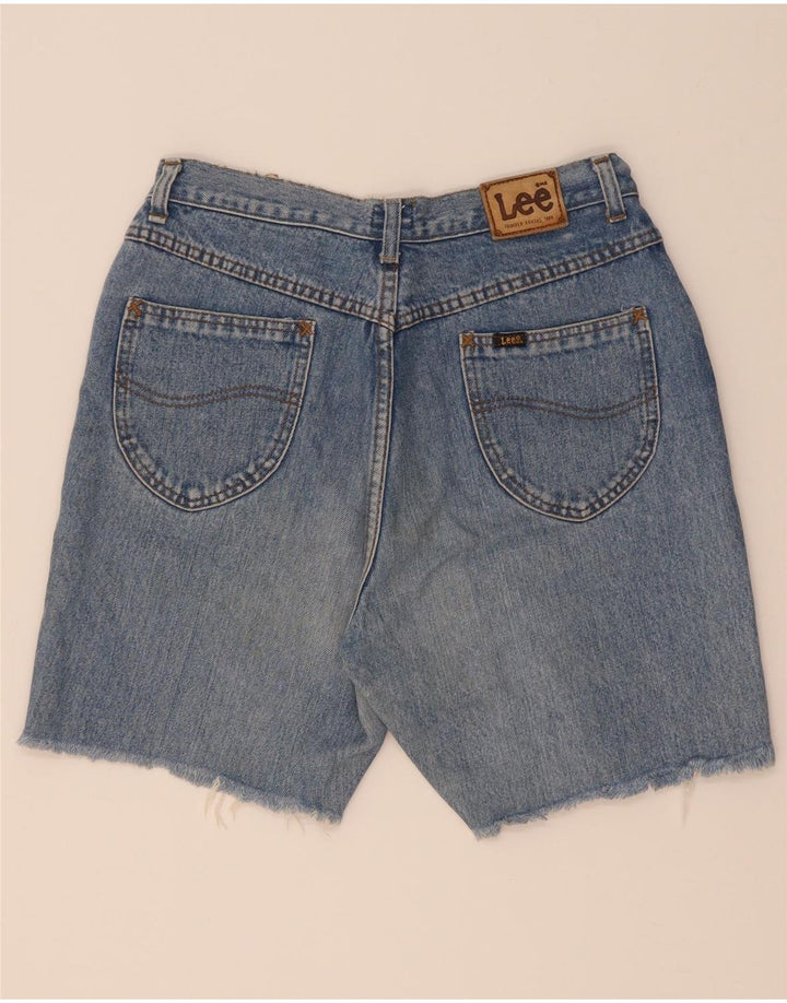 Pantaloncini di jeans da uomo Lee W32 Blu medio