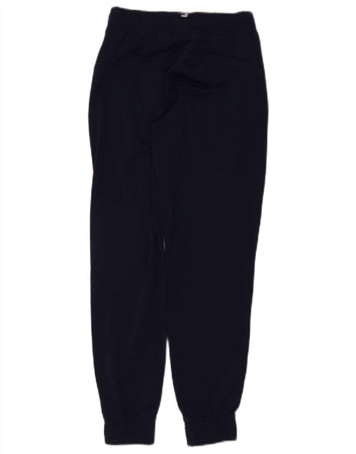 Pantaloni da tuta da ragazzo PUMA Joggers 9-10 anni in poliestere blu navy