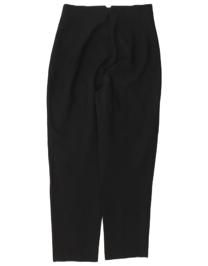 Pantaloni da abito affusolati da donna Zara medi W28 L27 poliestere nero