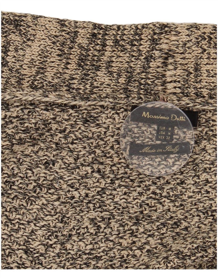 Maglione poncho da donna Massimo Dutti UK 14 grigio medio chiazzato