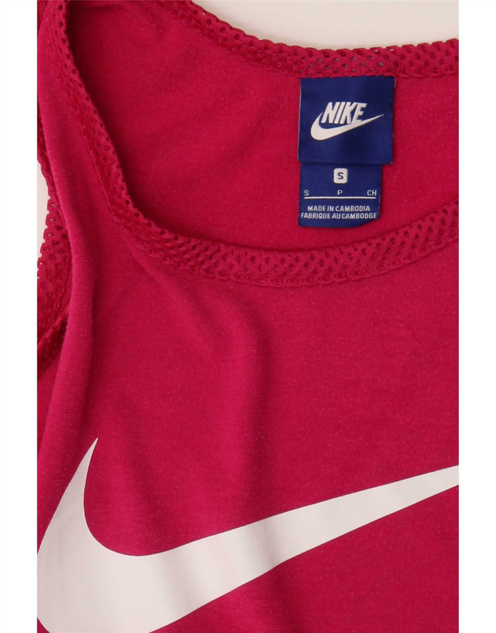 Canotta grafica Nike da donna UK 10 piccola rosa