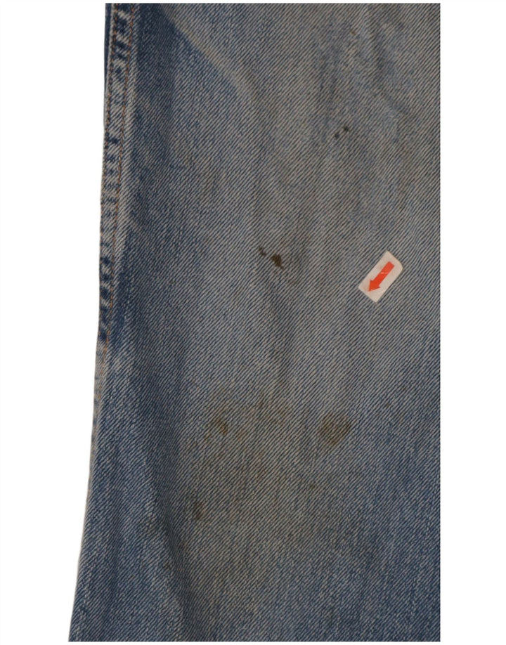 Jeans dritti da uomo Wrangler Texas W38 L30 cotone blu