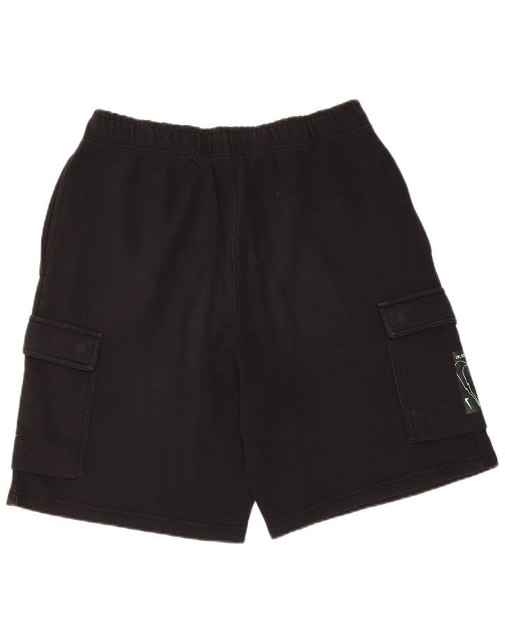 Nike Pantaloncini Sportivi da Uomo Taglio Standard Medio Nero Cotone