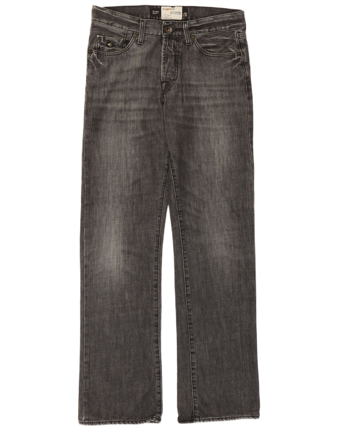 Jeans dritti da uomo Energie Morris W32 L34 cotone grigio