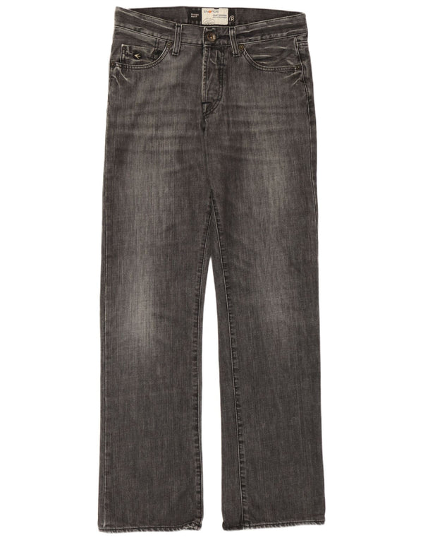 Jeans dritti da uomo Energie Morris W32 L34 cotone grigio