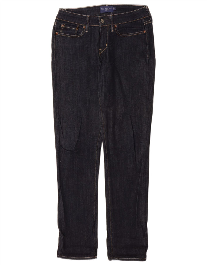 Jeans Levi's da donna slim leggermente curvo W27 L31 cotone blu navy