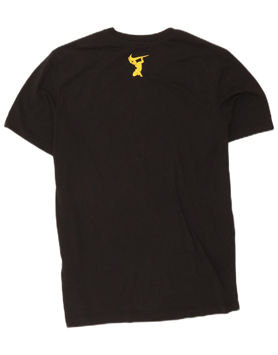 T-shirt grafica da donna Nike Top UK 14 medio nero poliestere
