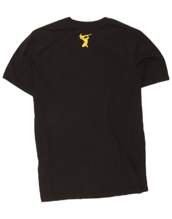 T-shirt grafica da donna Nike Top UK 14 medio nero poliestere