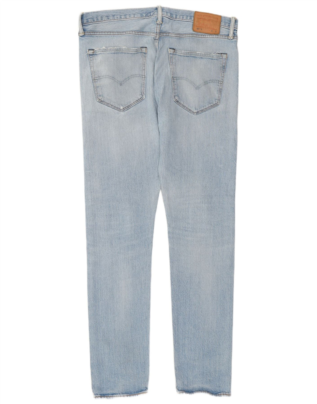 Jeans skinny da uomo Levi's W36 L32 in cotone blu