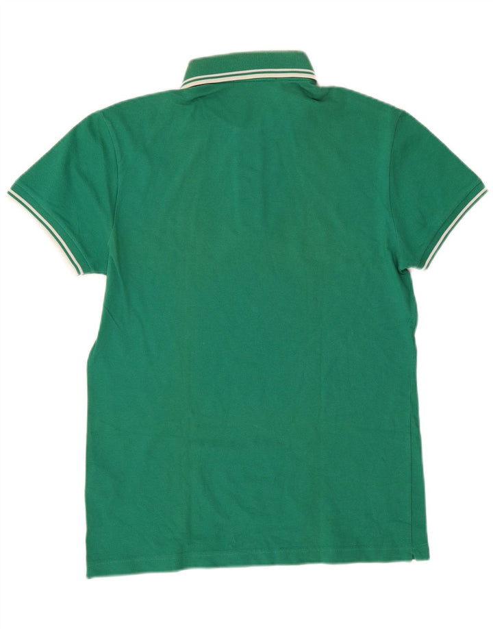 Polo Fred Perry da uomo leggera ed elasticizzata piccola in cotone verde