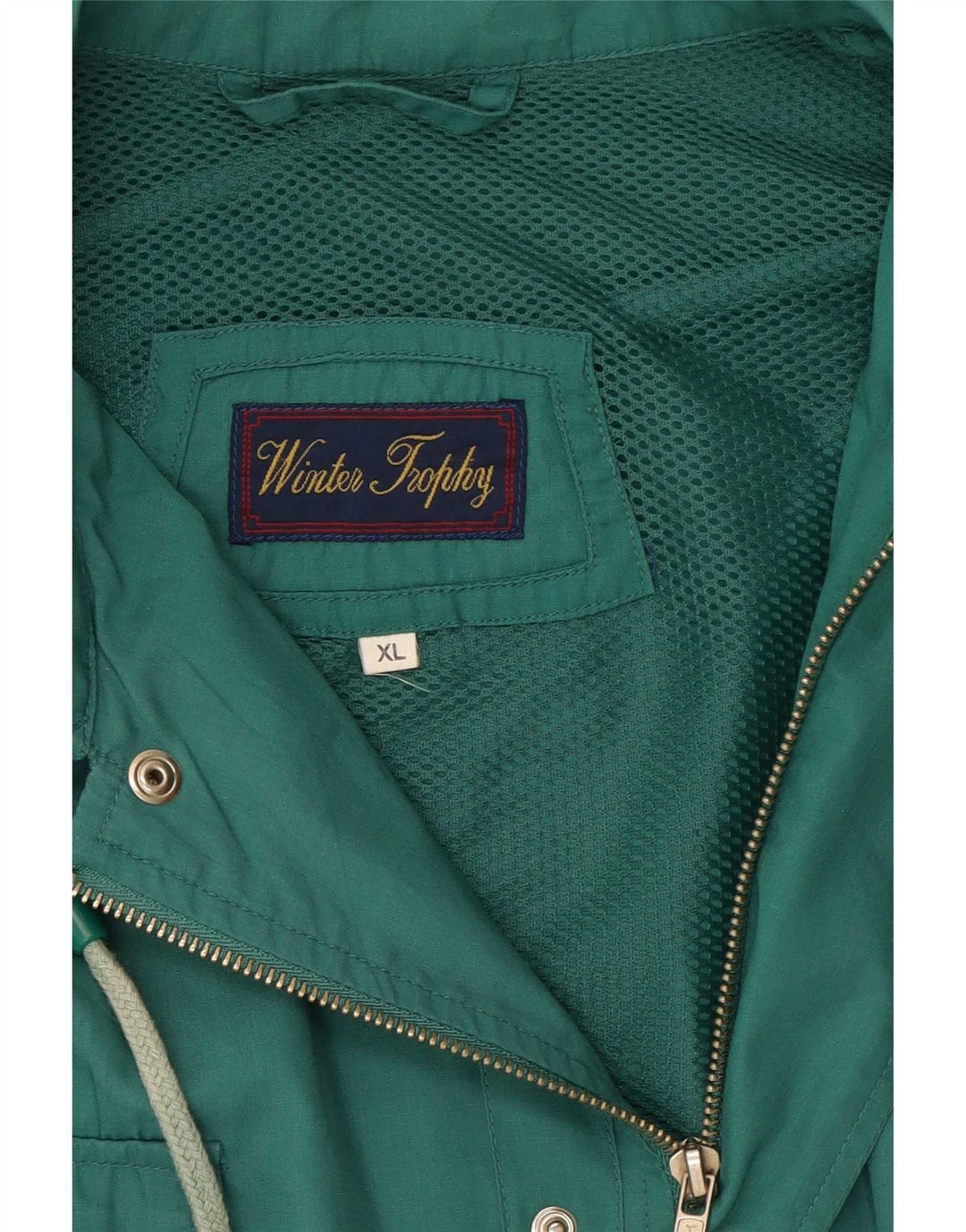 Giacca militare vintage da uomo UK 42 XL verde