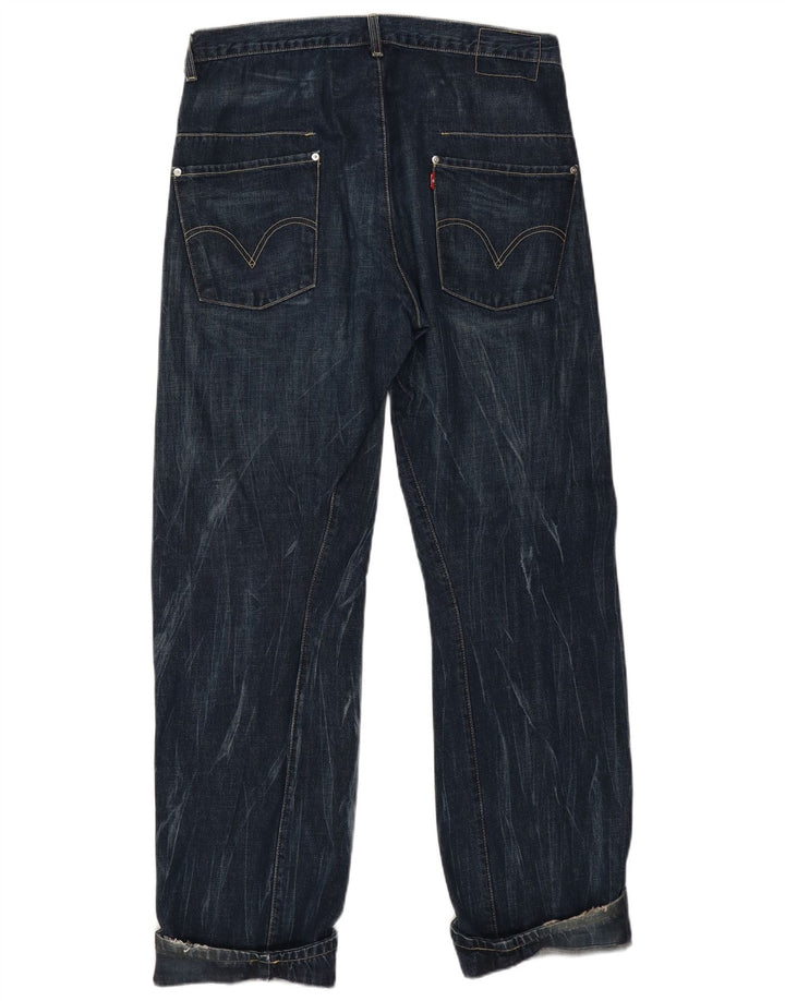 Jeans dritti da uomo Levi's W36 L32 blu navy