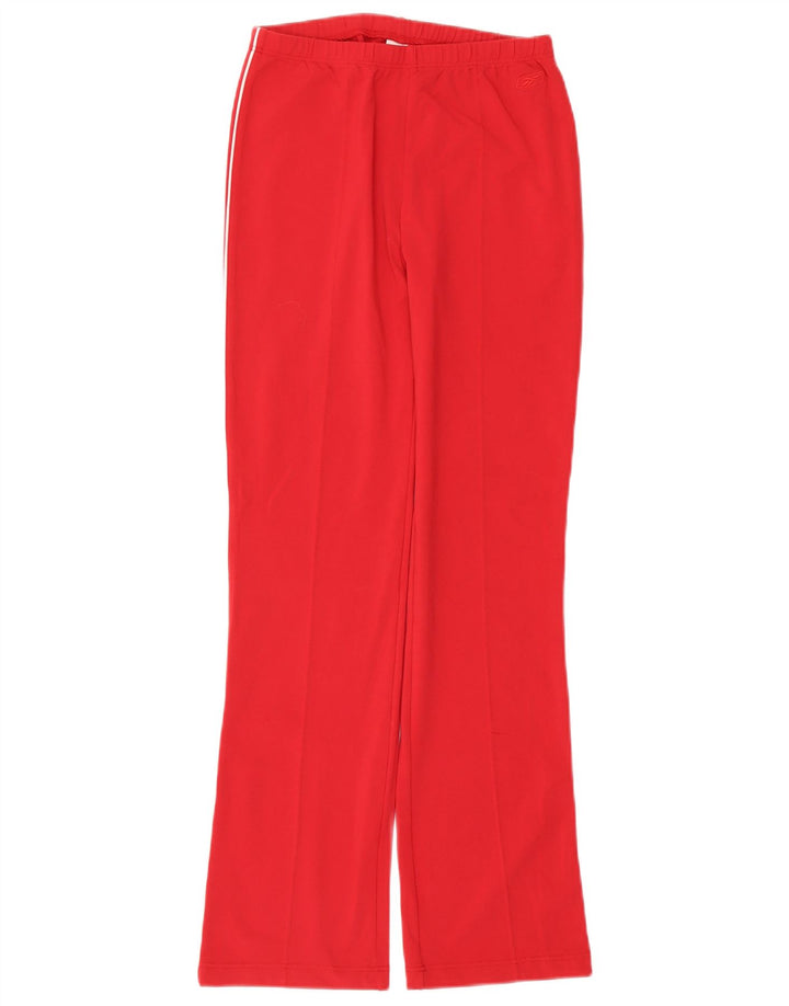 Pantaloni da tuta da donna Reebok UK 12 Medium Red Nylon