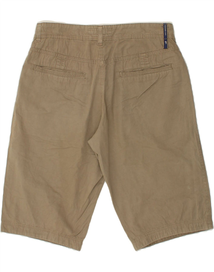 TRUSSARDI Mens Casual Shorts IT 46 Small W30  Beige Cotton Vintage Trussardi and Second-Hand Trussardi from Messina Hembry 