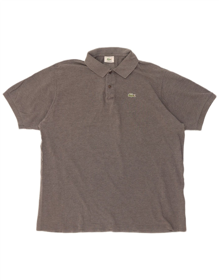 Polo da uomo Lacoste taglia 7 2XL grigia