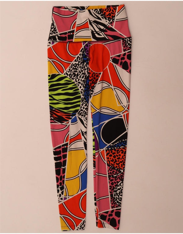 Leggings Adidas Aeroready da donna UK 8/10 Small multicolore