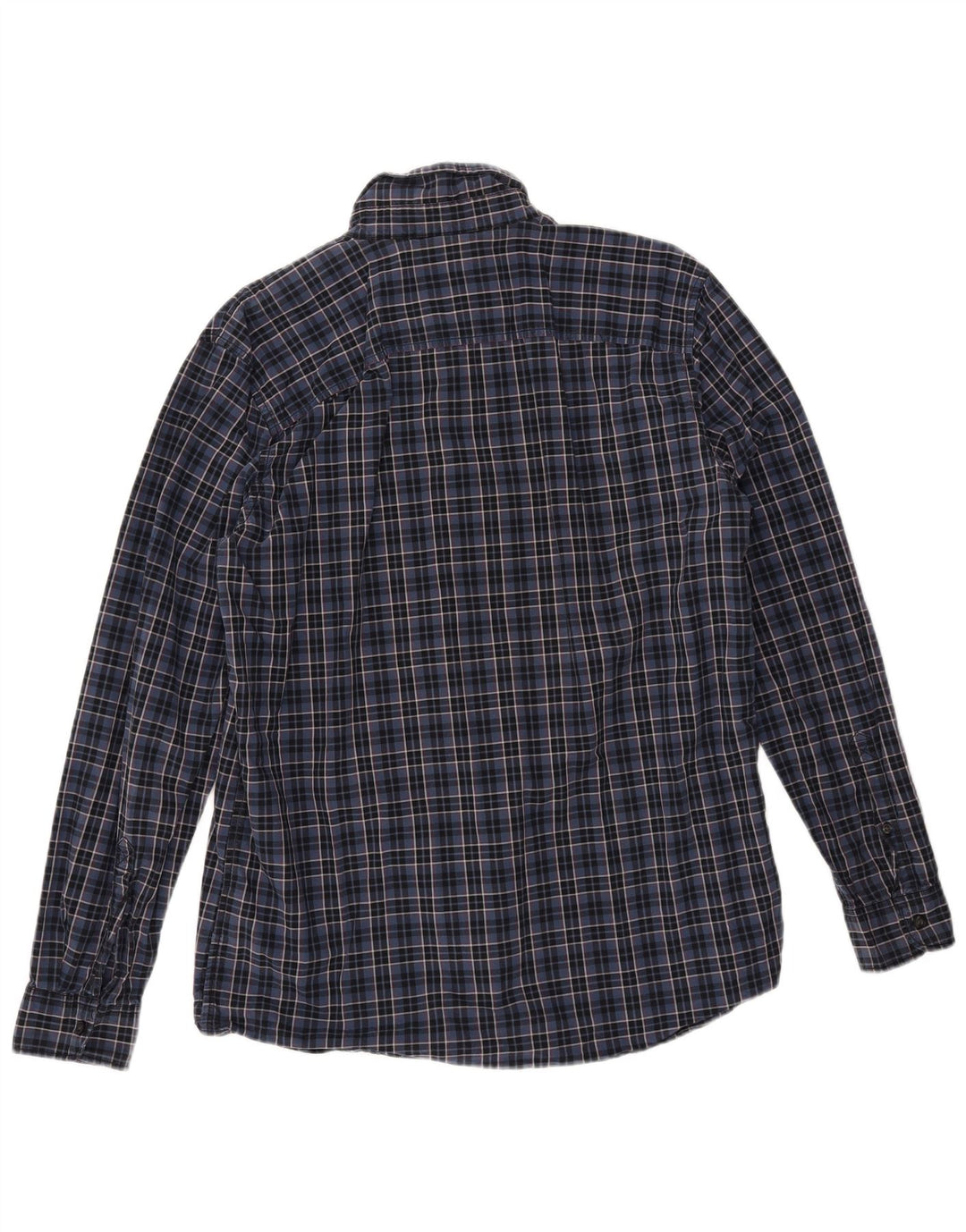 TIMBERLAND Camicia da uomo in cotone a quadri grandi blu