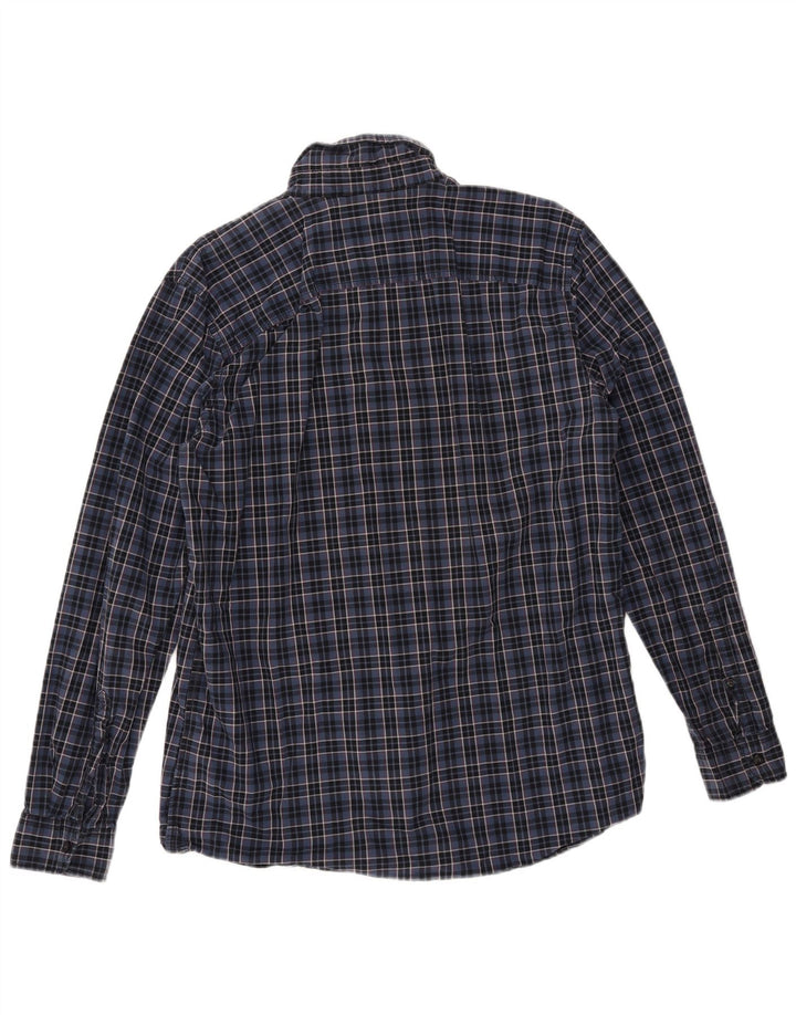 TIMBERLAND Camicia da uomo in cotone a quadri grandi blu
