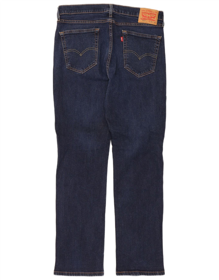 Levi's Uomo 514 Jeans dritti W36 L32 Cotone blu navy