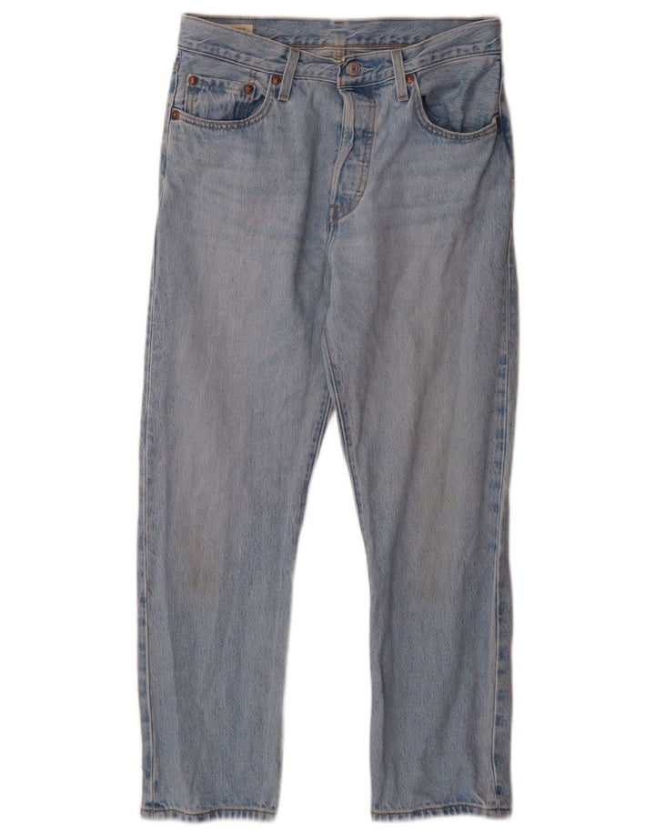 LEVI'S Jeans dritti da uomo 501 W28 L26 cotone blu