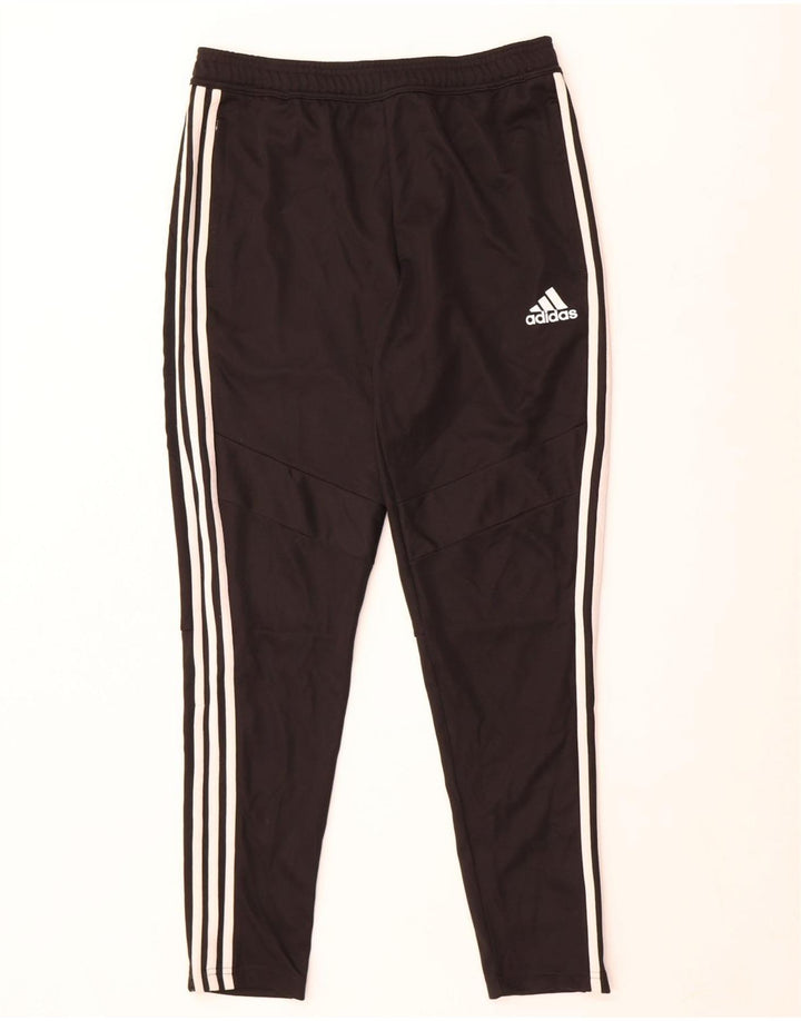 Pantaloni da tuta Adidas Climacool da uomo medio poliestere nero