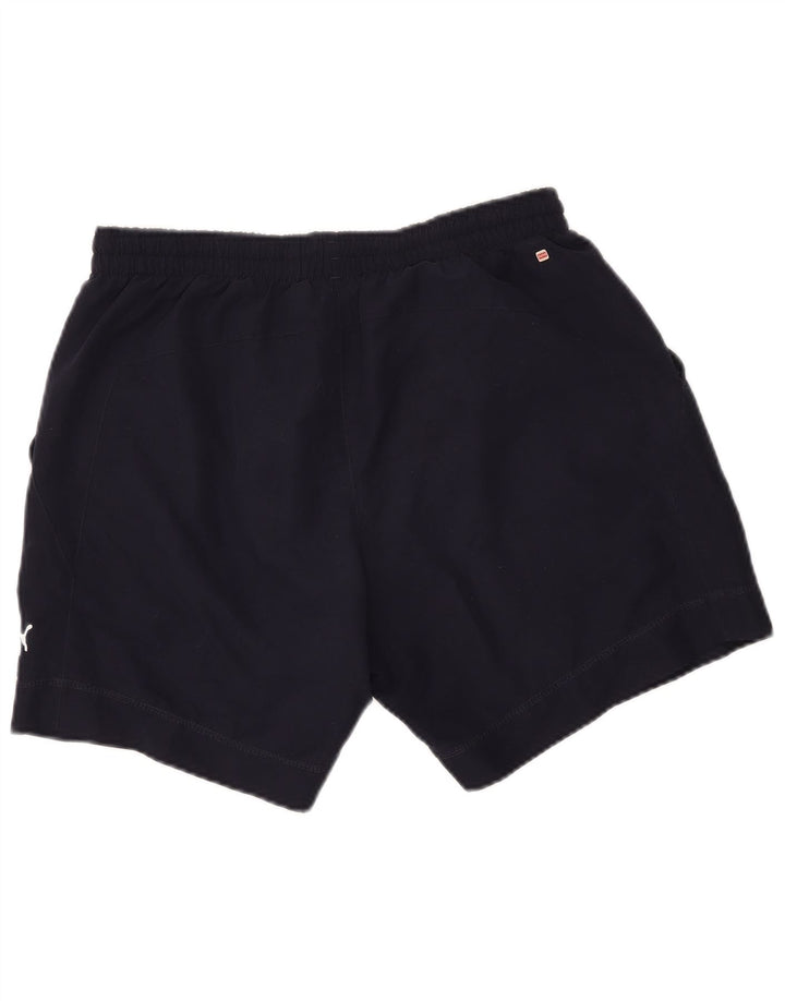 Pantaloncini sportivi Puma da uomo medi blu navy