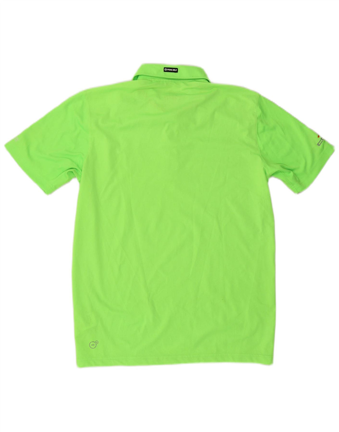 Polo PUMA da uomo verde medio in poliestere