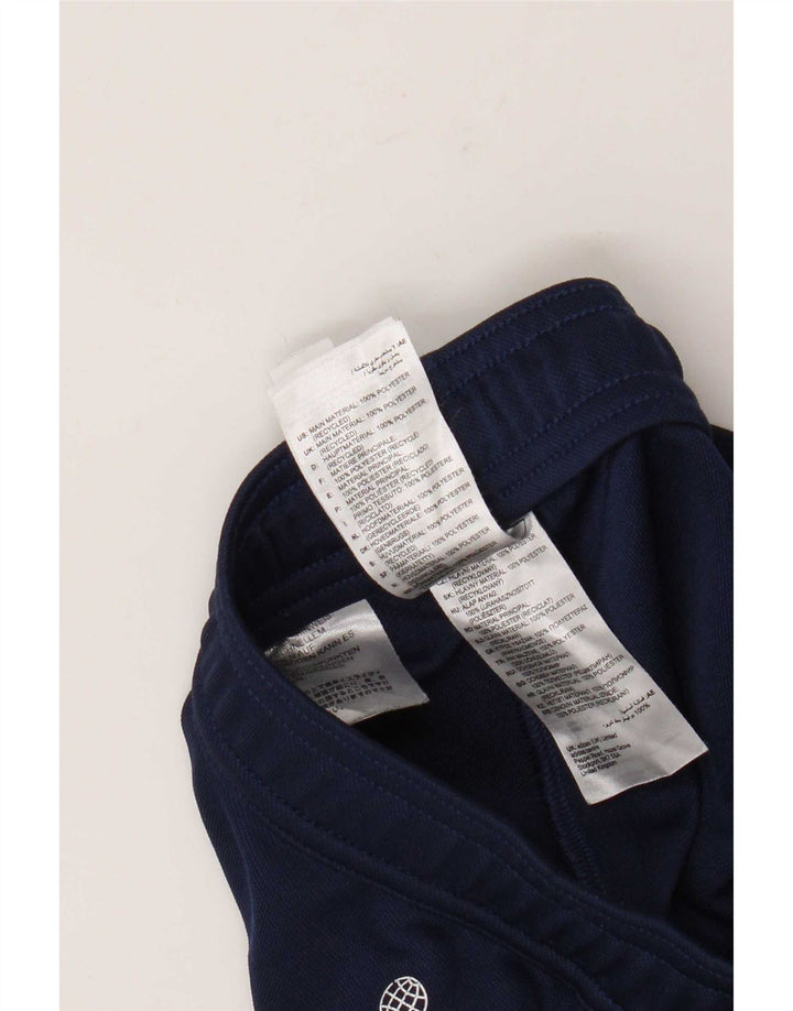 Pantaloni da tuta Adidas Aeroready da uomo medio poliestere blu navy