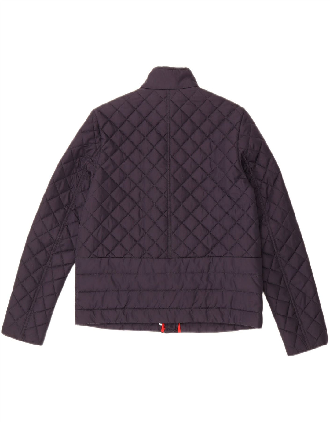 TOMMY HILFIGER Womens Quilted Jacket UK 14 Medium Navy Blue Polyester Vintage Tommy Hilfiger and Second-Hand Tommy Hilfiger from Messina Hembry 