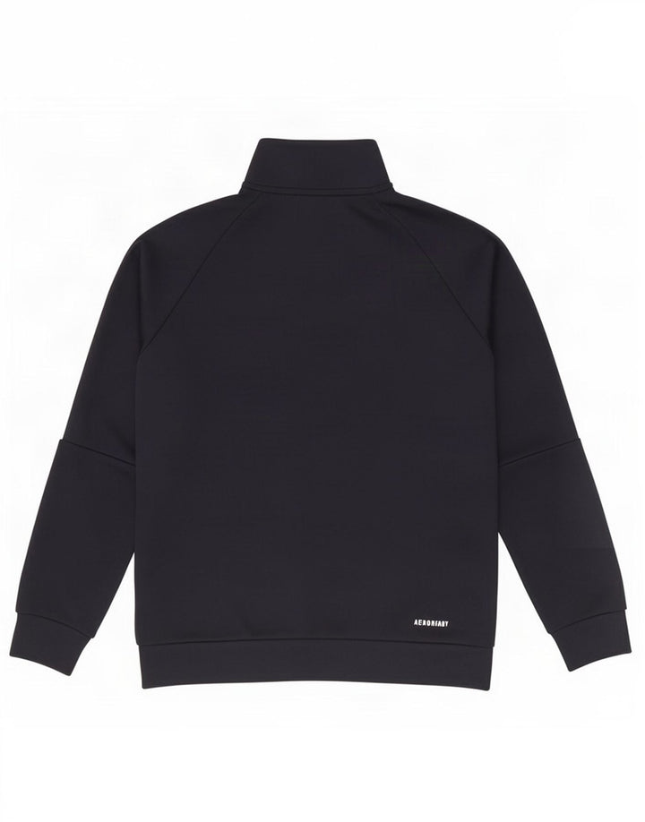 Giacca da tuta Adidas Aeroready da ragazzo 9-10 anni in poliestere nero