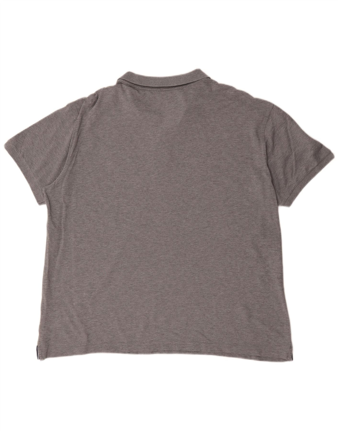 Polo da uomo Gant 4XL cotone chiazzato grigio