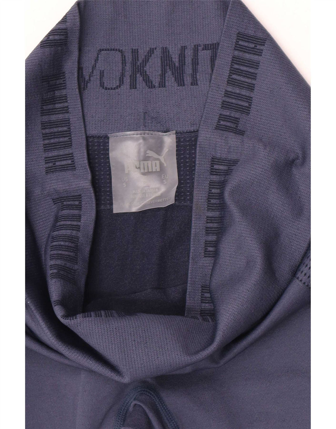 Leggings corti Puma da donna UK 8 Small Blu Navy