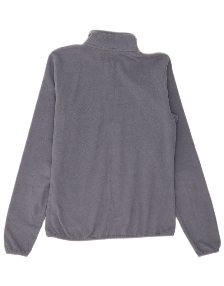 Maglione in pile da donna con collo con zip The North Face UK 10 piccolo poliestere grigio