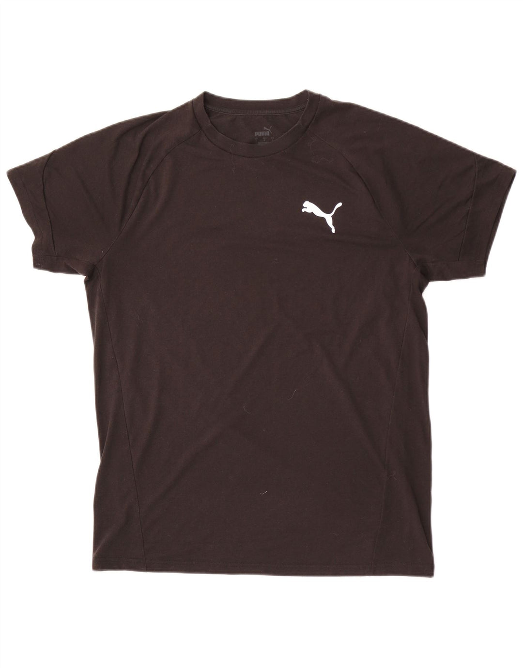 T-shirt da uomo Puma Top Large nera in poliestere