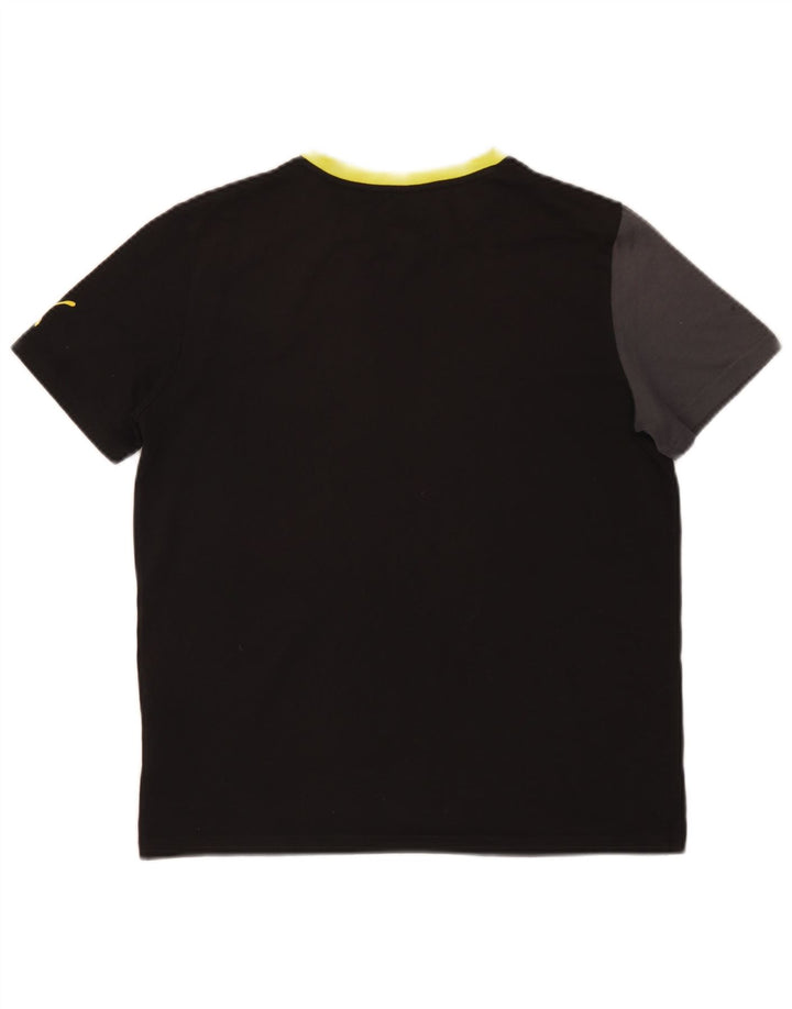 T-shirt grafica Puma da ragazzo, 15-16 anni, in poliestere color block nero