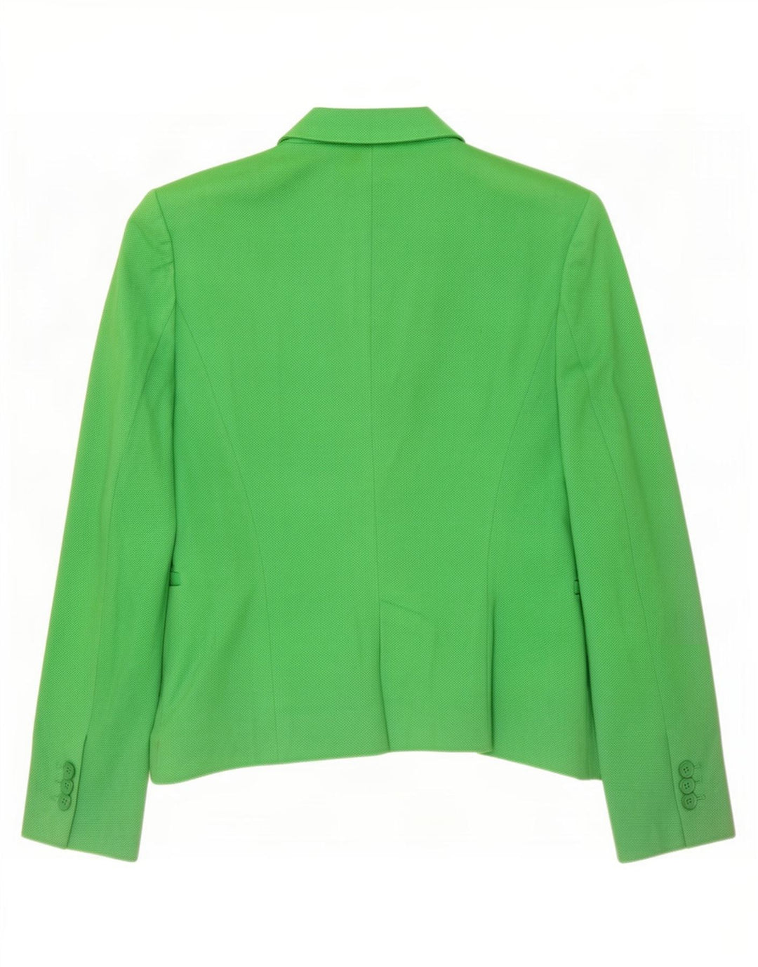 Giacca blazer a 1 bottone da donna Zara UK 10 piccola in cotone verde