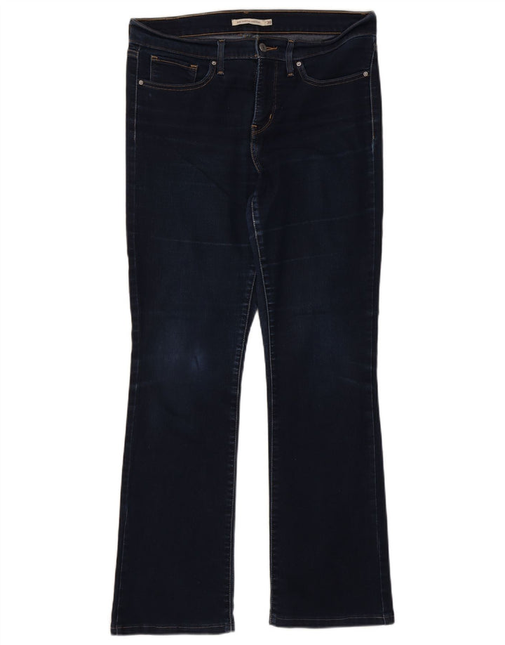 Levi's Donna 315 Shaping Bootcut Jeans W30 L30 Blu Navy