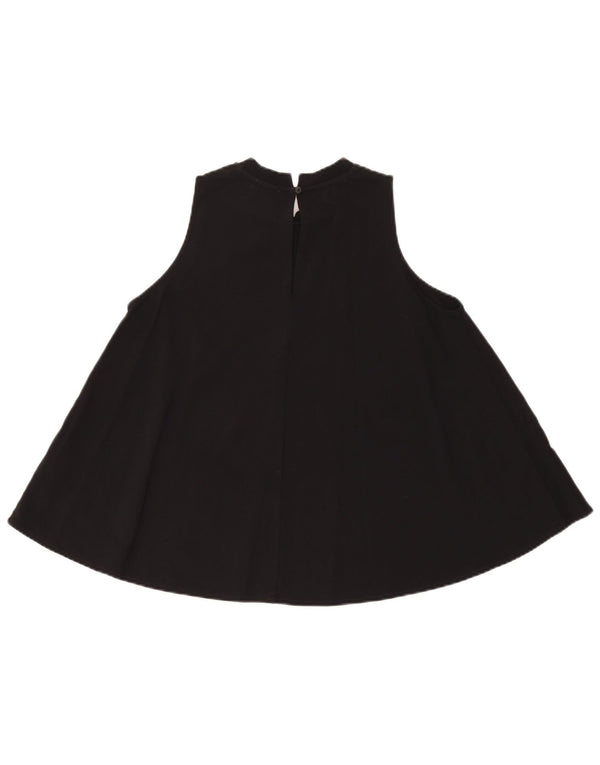 Canotta da donna Sun68 vestibilità comoda UK 14 grande cotone nero
