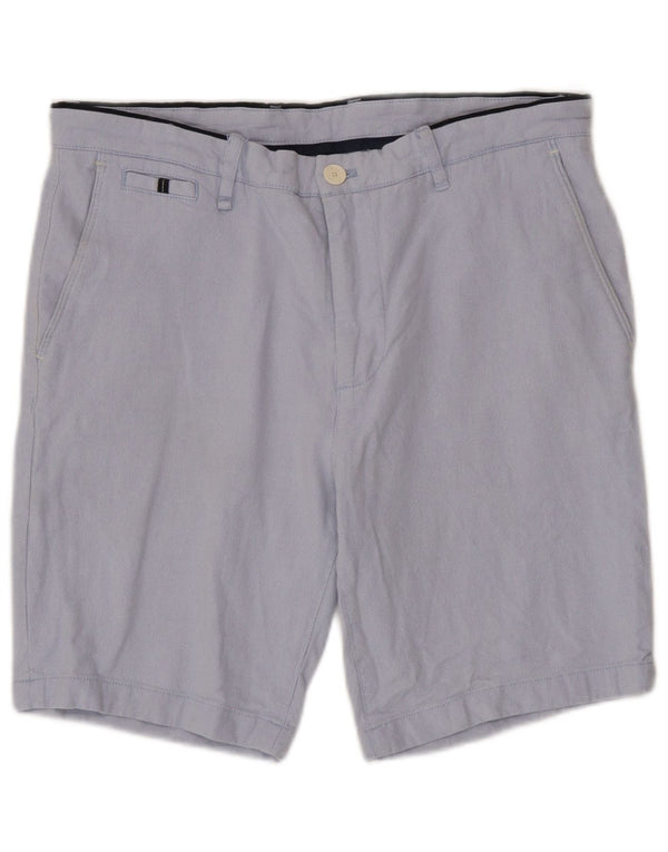 Pantaloncini chino da uomo Zara EU 44 Large W34 cotone blu