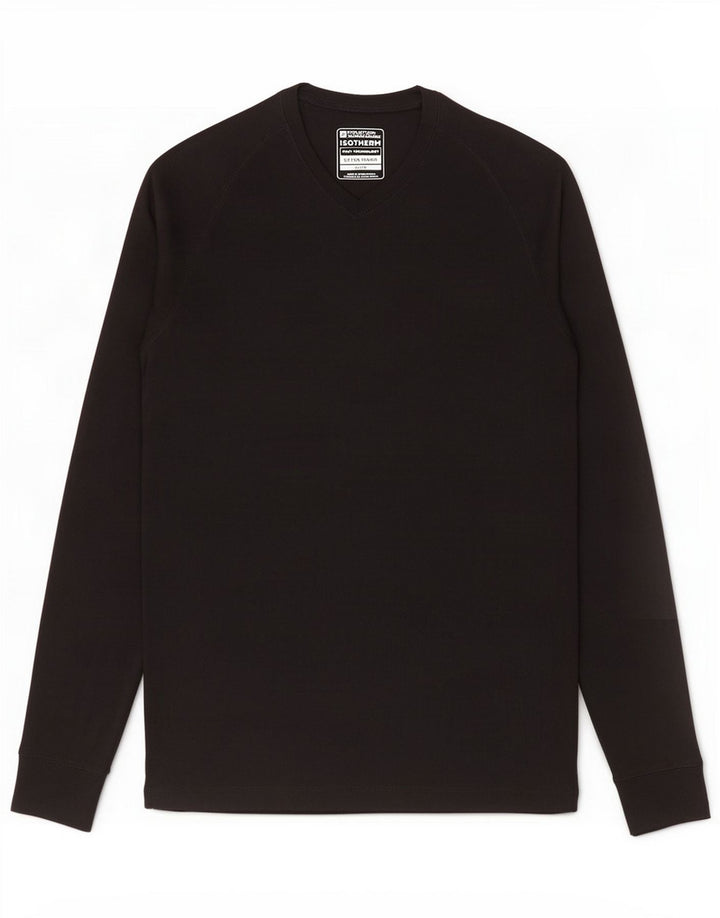Mountain Warehouse Maglia da uomo a maniche lunghe XS Poliestere nero