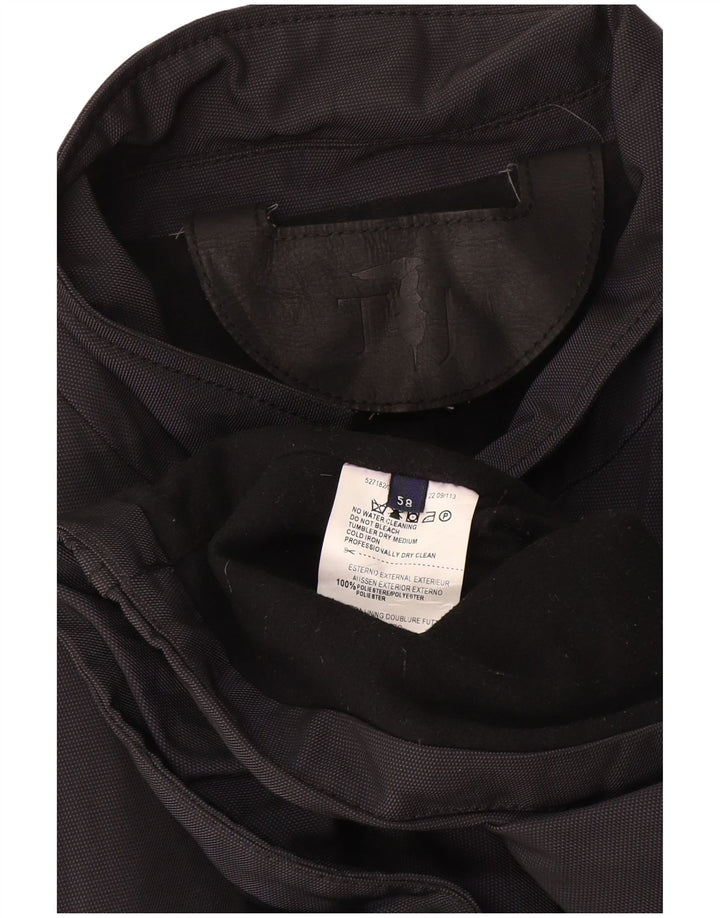 Giacca Utility Uomo Trussardi IT 58 4XL Poliestere Blu Navy