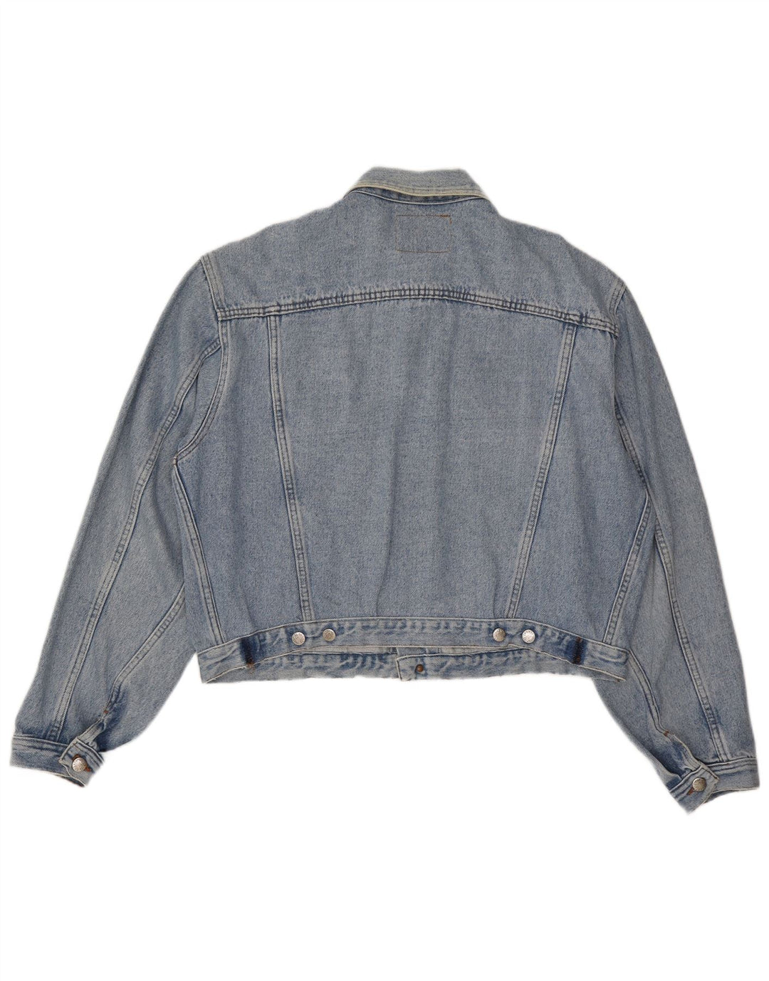 Giacca di jeans oversize da donna El Charro UK 18 XL Cotone blu