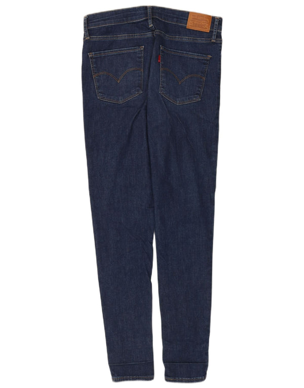 Jeans Levi's da donna 720 super skinny a vita alta W29 L30 cotone blu navy