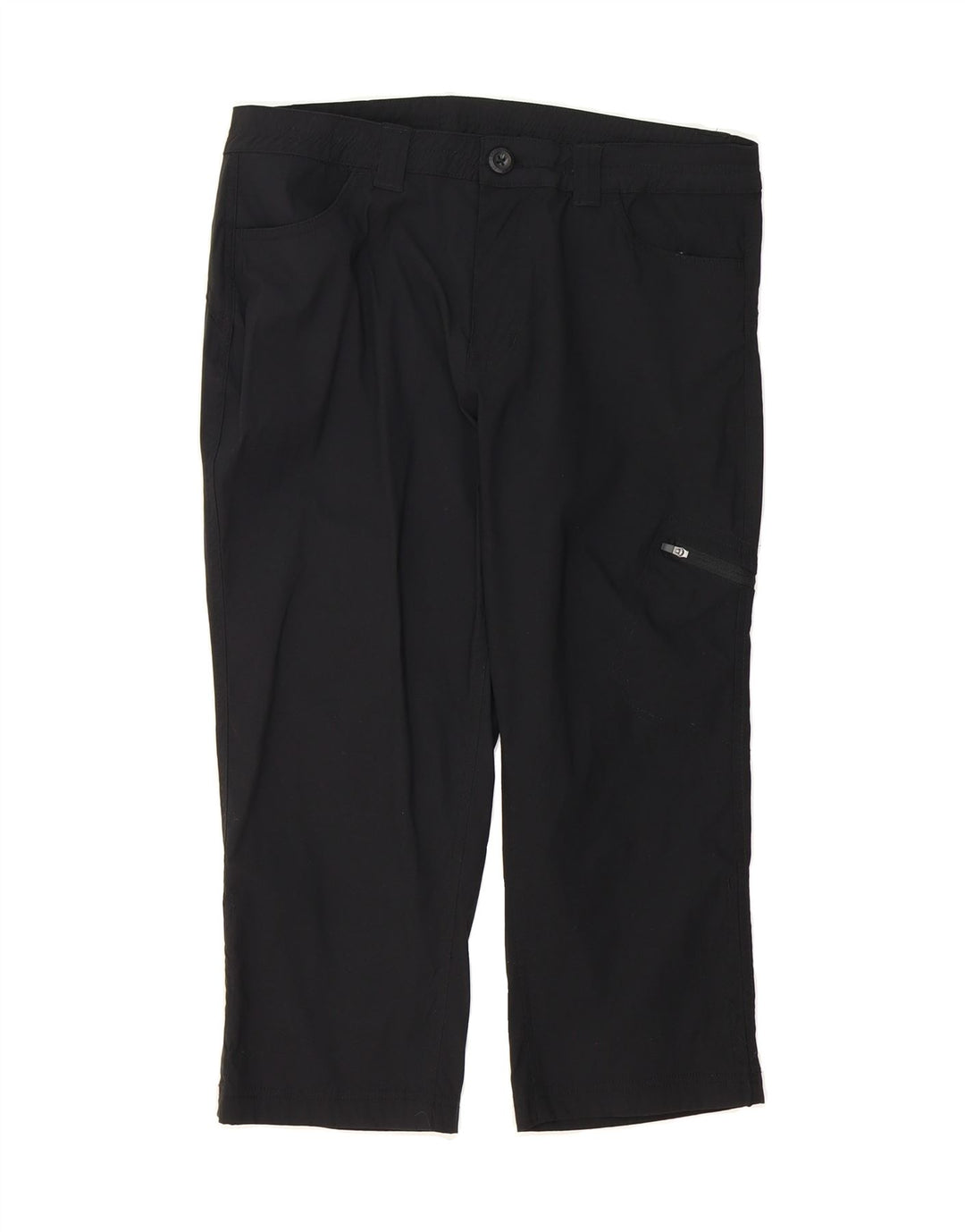 EDDIE BAUER Womens Straight Capri Cargo Trousers US 10 Large W32 L21 Black Vintage Eddie Bauer and Second-Hand Eddie Bauer from Messina Hembry 