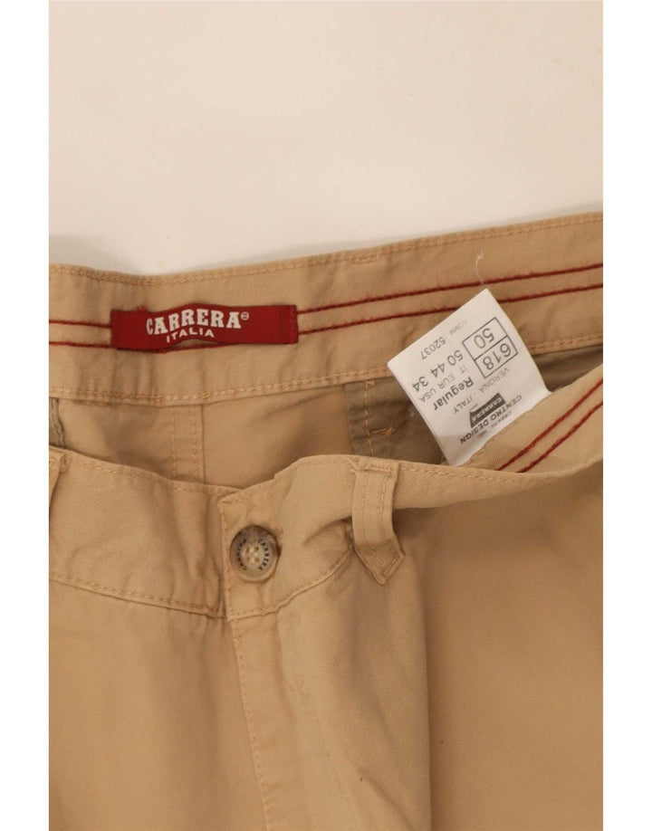 Carrera Uomo 618 Pantaloncini cargo W34 Large Beige Cotton