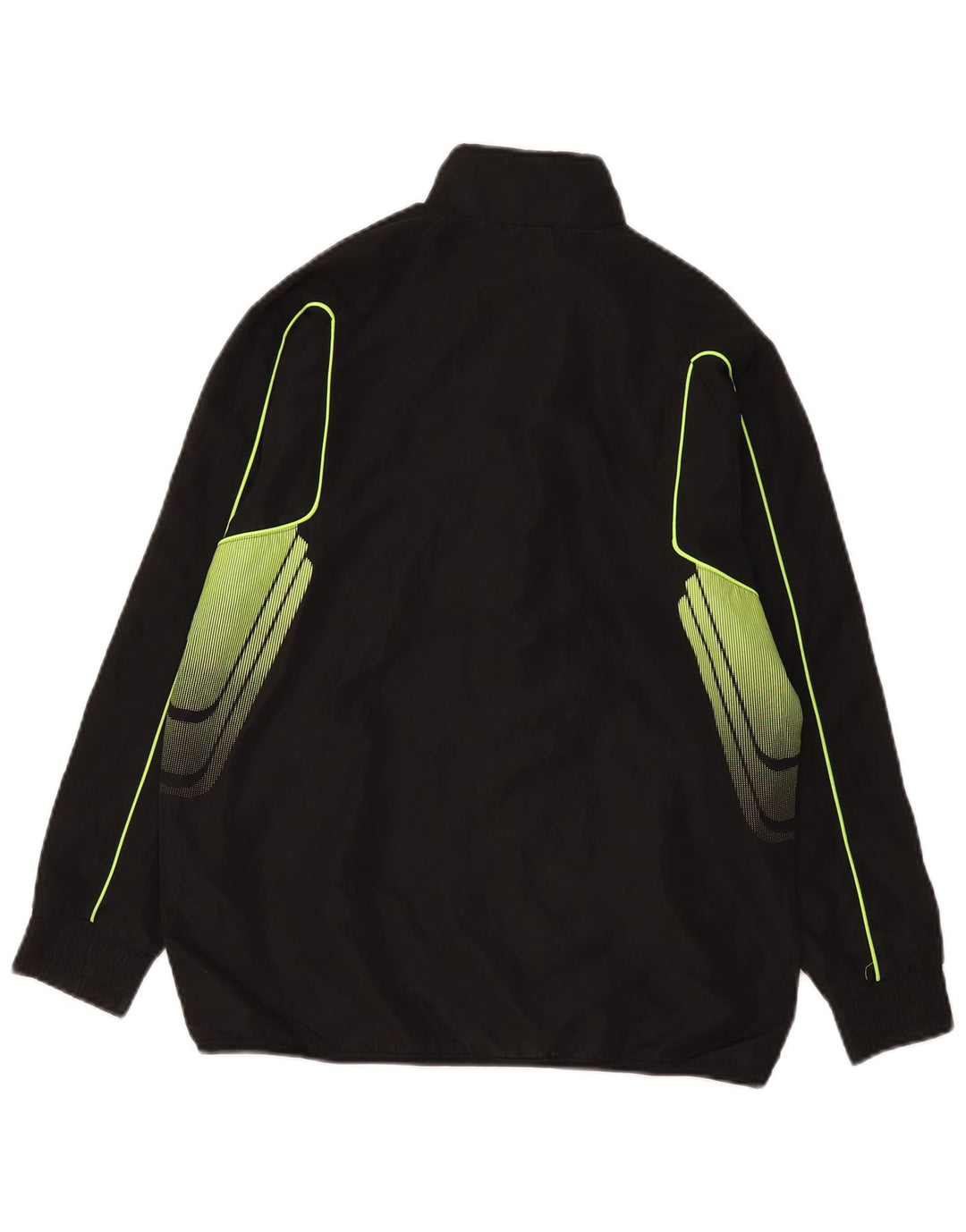 Giacca da tuta grafica da ragazzo Adidas 13-14 anni grande in poliestere nero