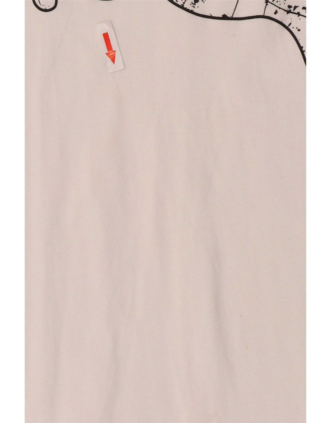 T-shirt grafica da uomo Puma Large bianca
