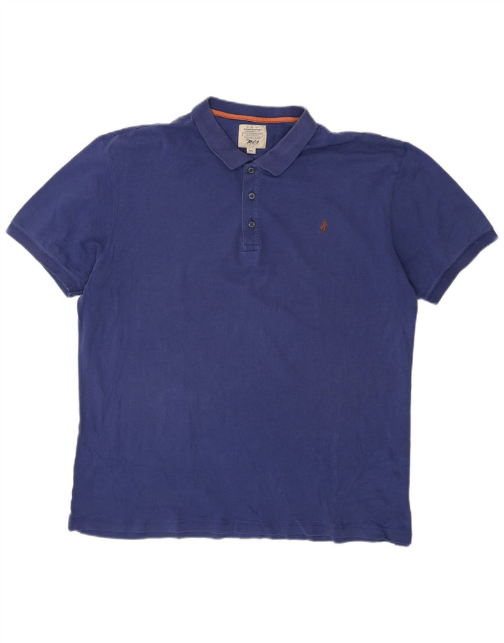 Polo da uomo Marlboro Classics 3XL Blu navy