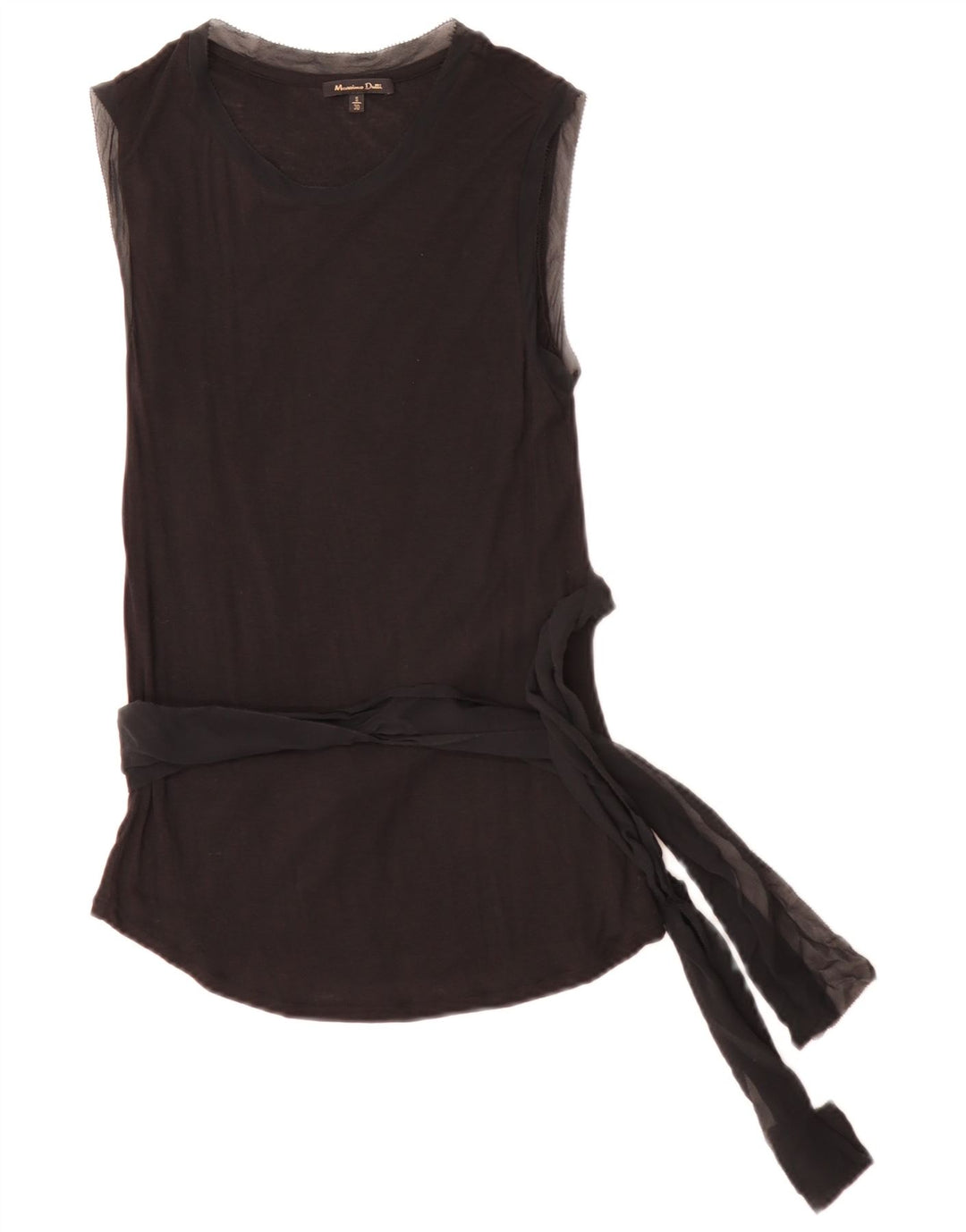 Camicetta senza maniche da donna Massimo Dutti UK 10 Small Nero